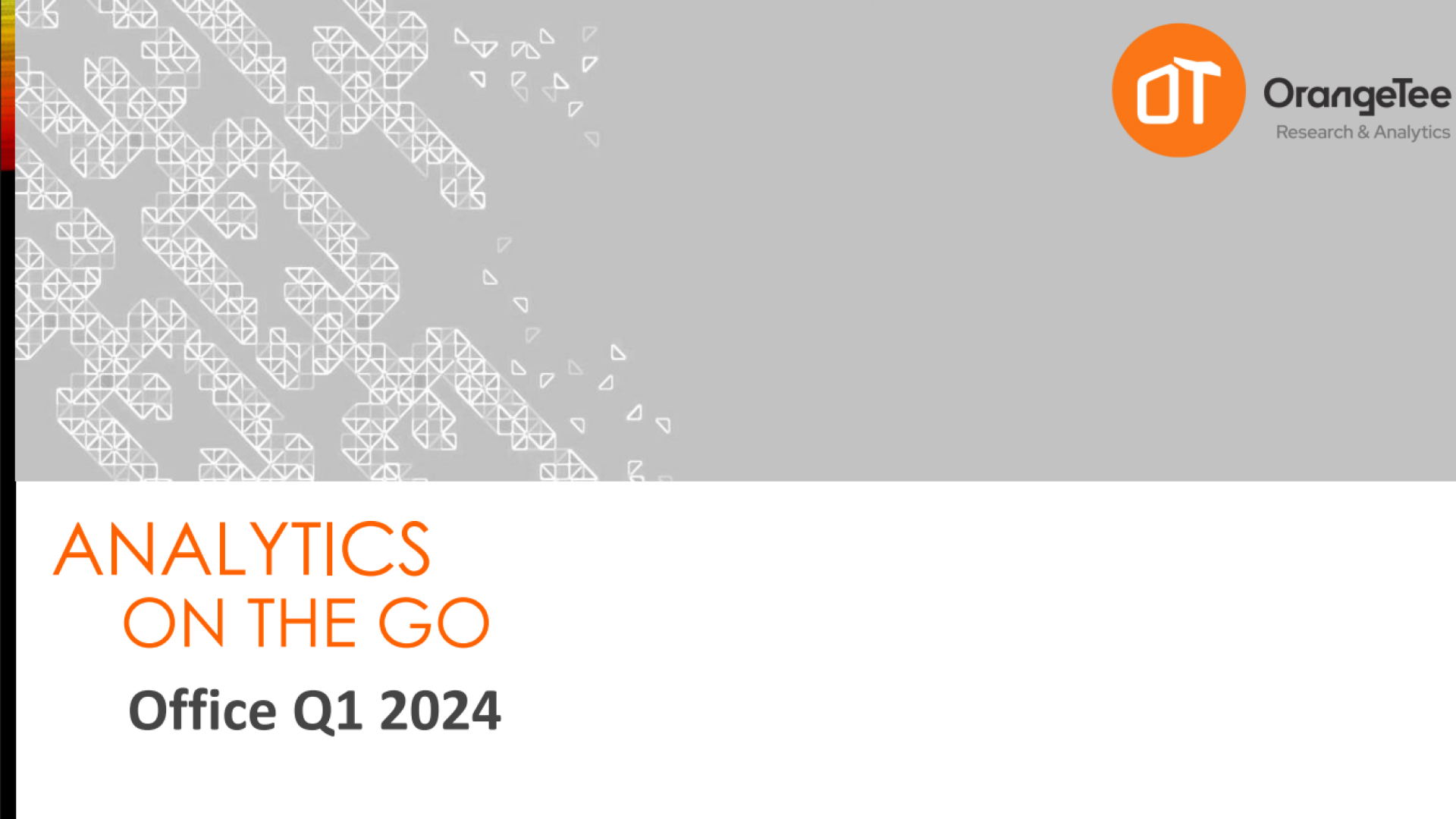 Office Analytics on the Go Q1 2024